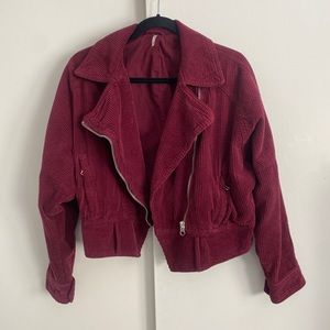 Free People corduroy jacket